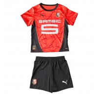 Camisa de time de futebol Stade Rennais Replicas 1º Equipamento Infantil 2024-25 Manga Curta (+ Calças curtas)